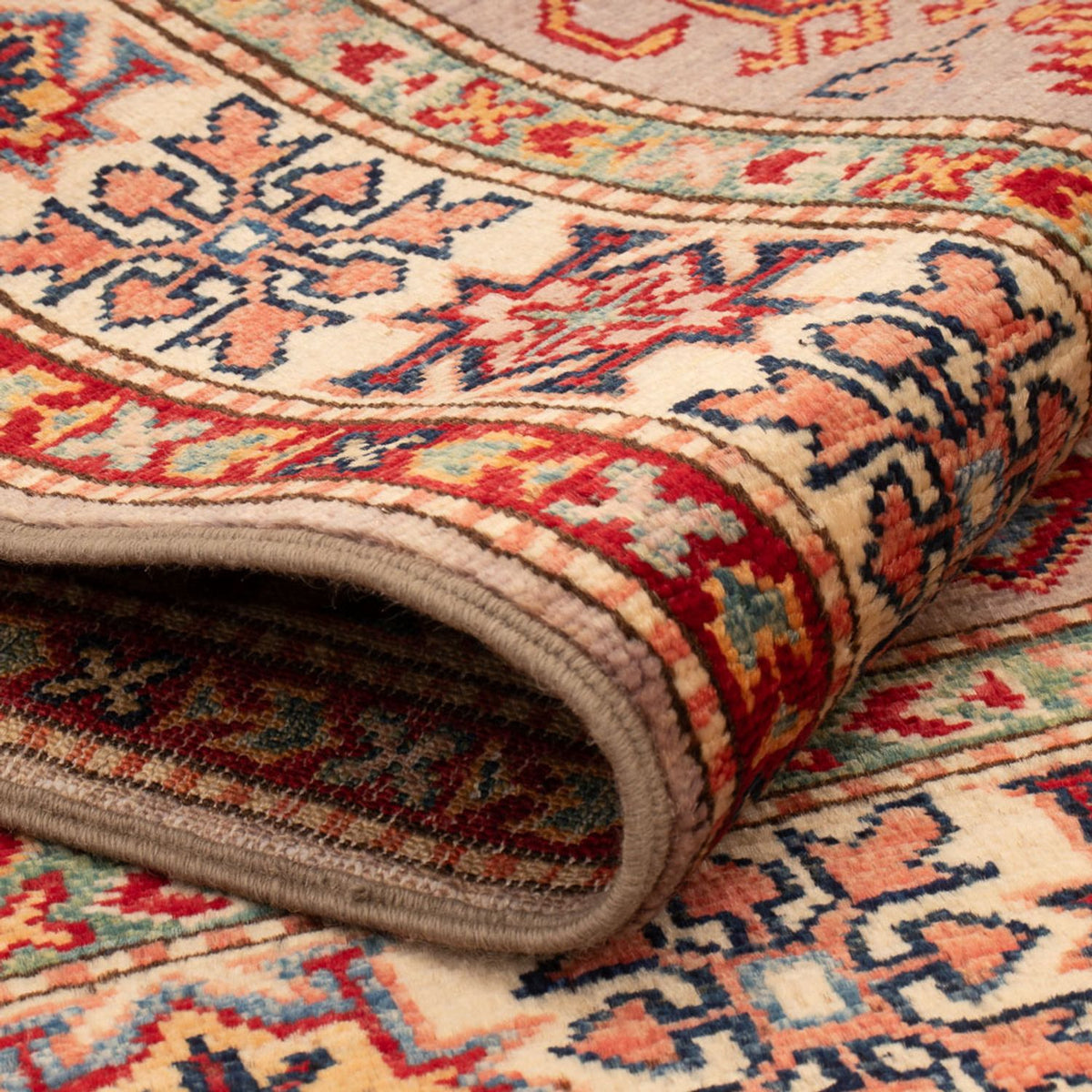 Alfombra Ziegler - Kazak - Real - 124 x 80 cm - taupe