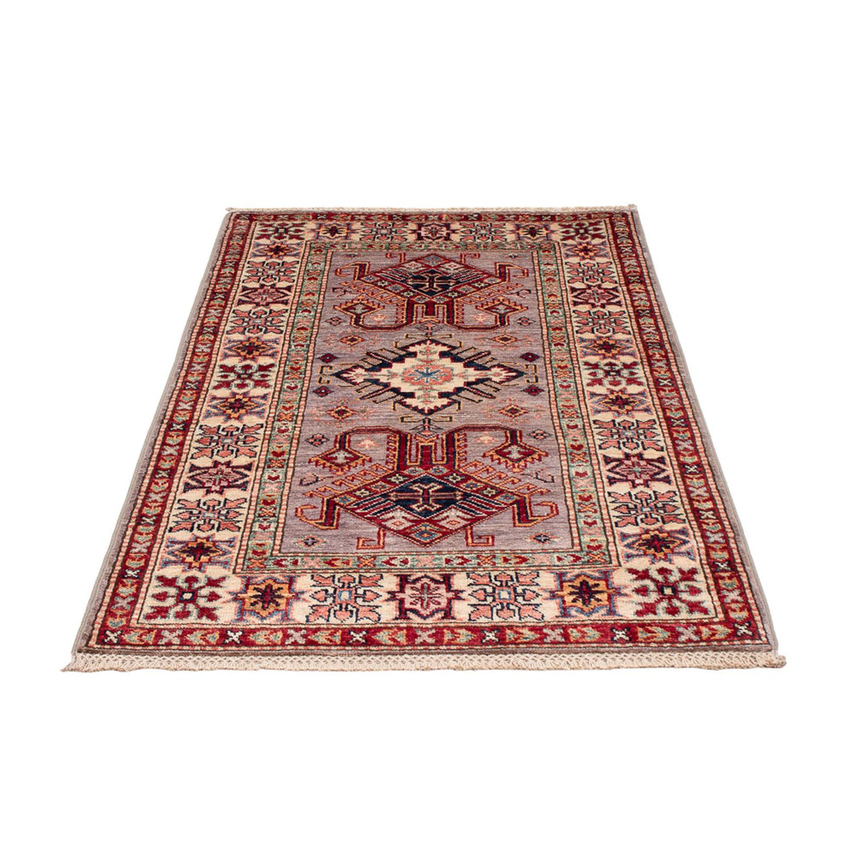 Alfombra Ziegler - Kazak - Real - 124 x 80 cm - taupe