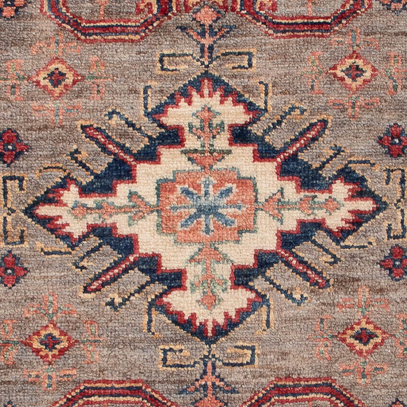 Alfombra Ziegler - Kazak - Real - 122 x 82 cm - taupe