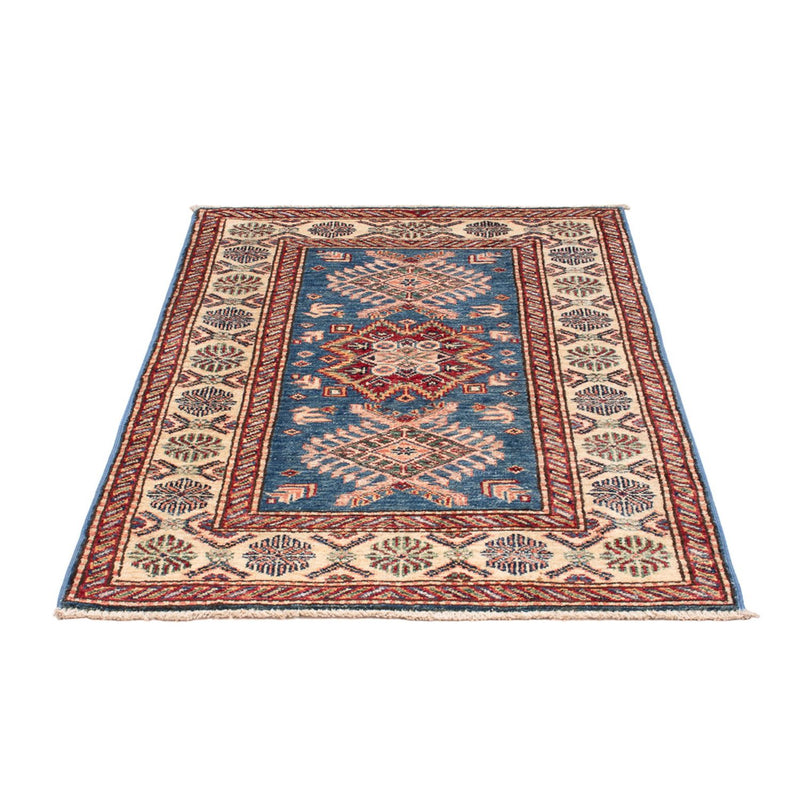 Alfombra Ziegler - Kazak - Real - 121 x 81 cm - azul