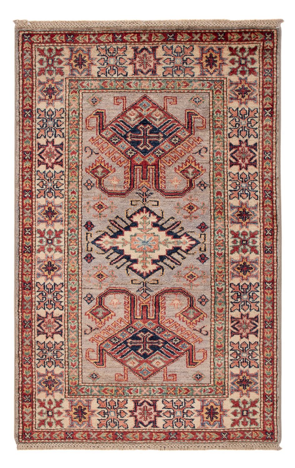 Alfombra Ziegler - Kazak - Real - 121 x 79 cm - taupe
