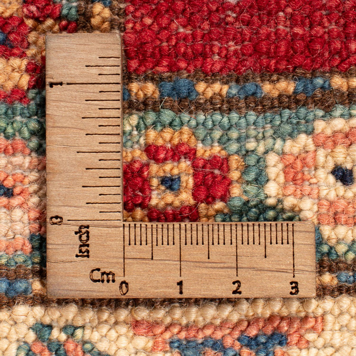 Alfombra Ziegler - Kazak - Real - 122 x 79 cm - rojo burdeos