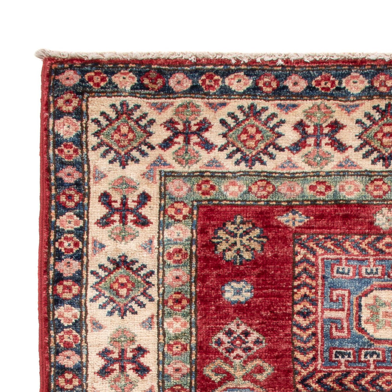 Alfombra Ziegler - Kazak - Real - 122 x 84 cm - rojo burdeos