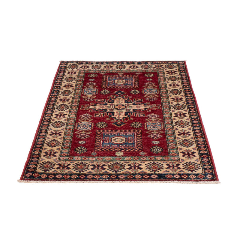Alfombra Ziegler - Kazak - Real - 122 x 84 cm - rojo burdeos