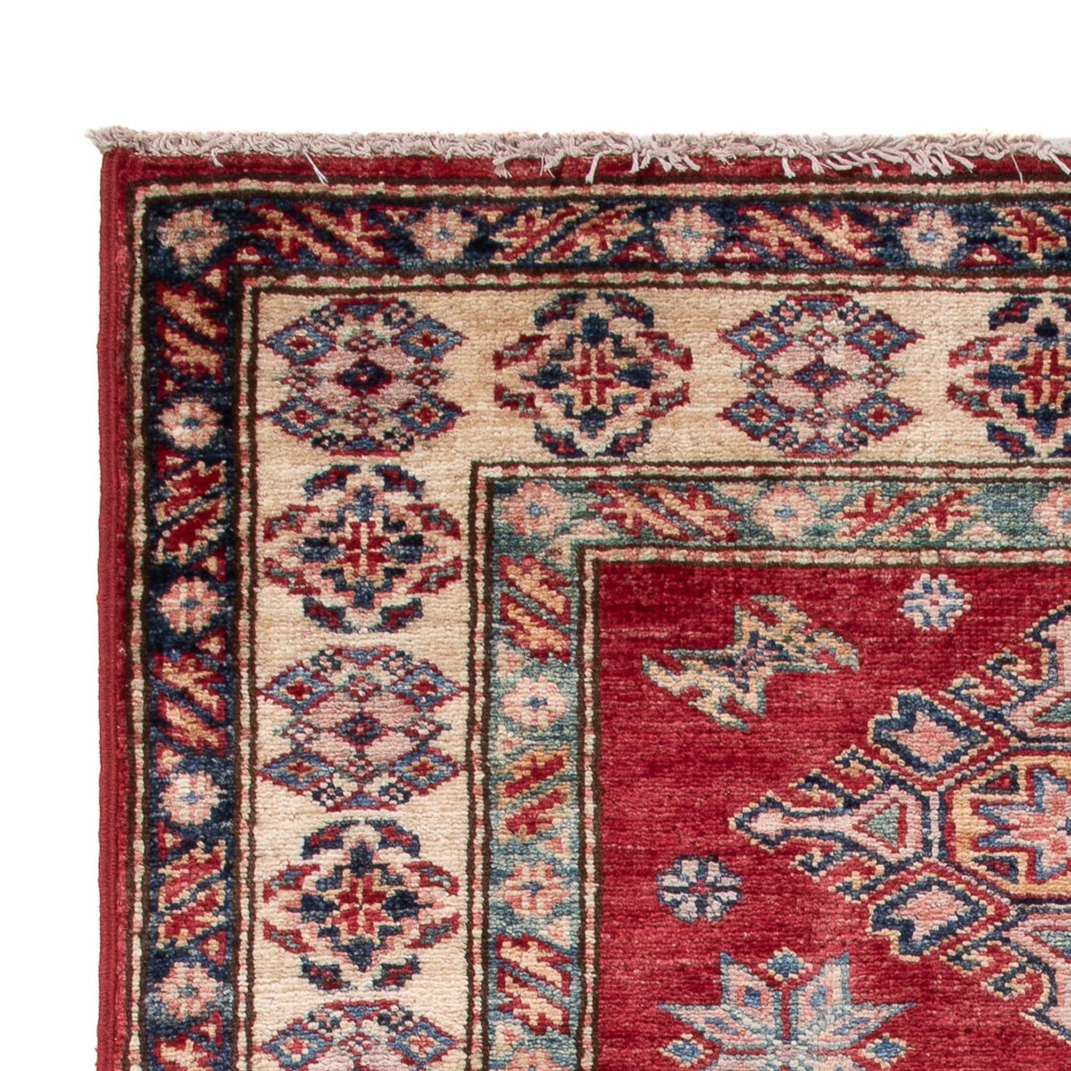 Alfombra Ziegler - Kazak - Real - 113 x 79 cm - rojo burdeos