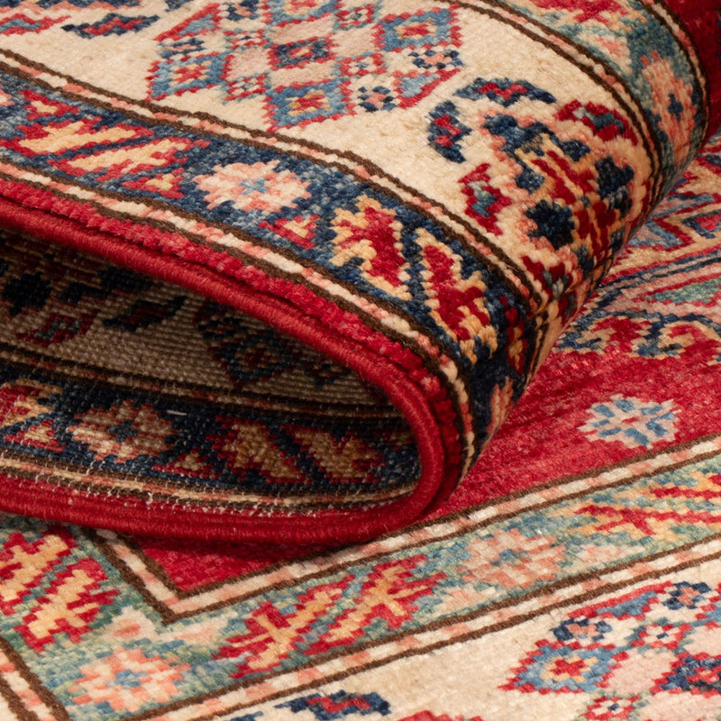 Alfombra Ziegler - Kazak - Real - 113 x 79 cm - rojo burdeos