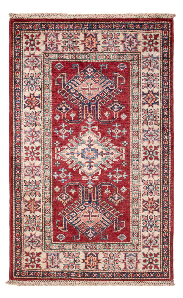 Alfombra Ziegler - Kazak - Real - 123 x 78 cm - rojo