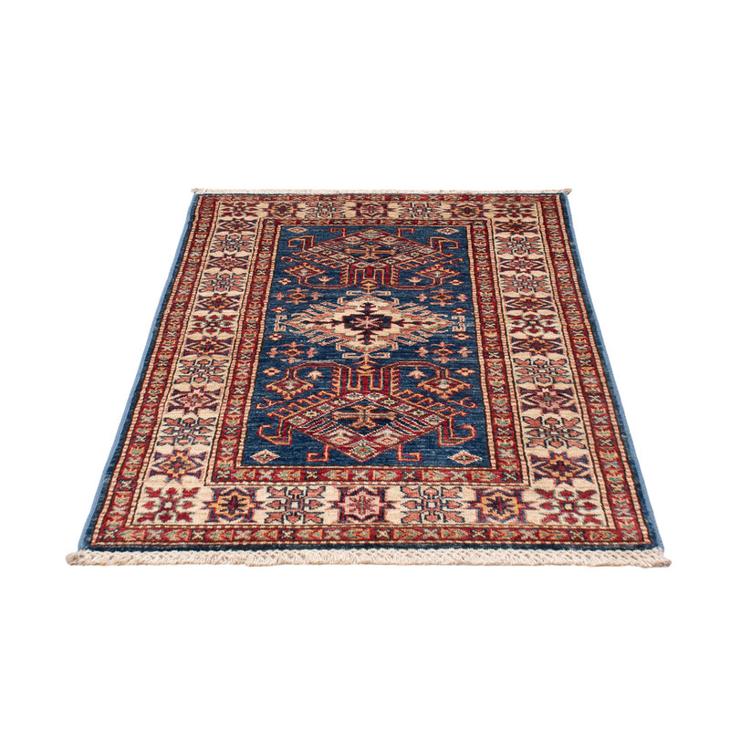 Alfombra Ziegler - Kazak - Real - 118 x 78 cm - azul