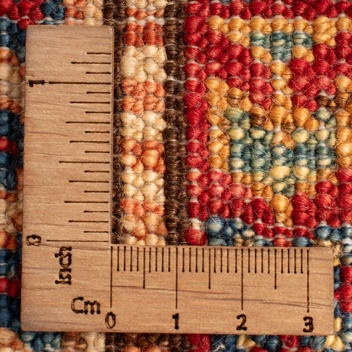 Alfombra Ziegler - Kazak - Real - 118 x 78 cm - azul