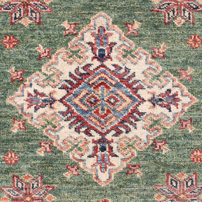 Alfombra Ziegler - Kazak - Real - 117 x 76 cm - verde