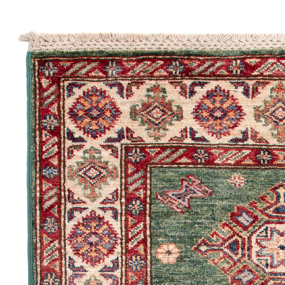 Alfombra Ziegler - Kazak - Real - 117 x 76 cm - verde