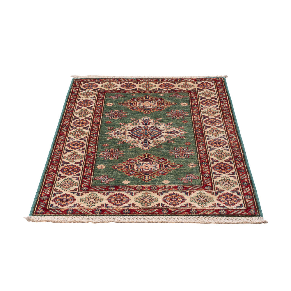 Alfombra Ziegler - Kazak - Real - 117 x 76 cm - verde
