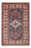 Alfombra Ziegler - Kazak - Real - 122 x 79 cm - azul