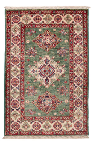 Alfombra Ziegler - Kazak - Real - 121 x 79 cm - verde