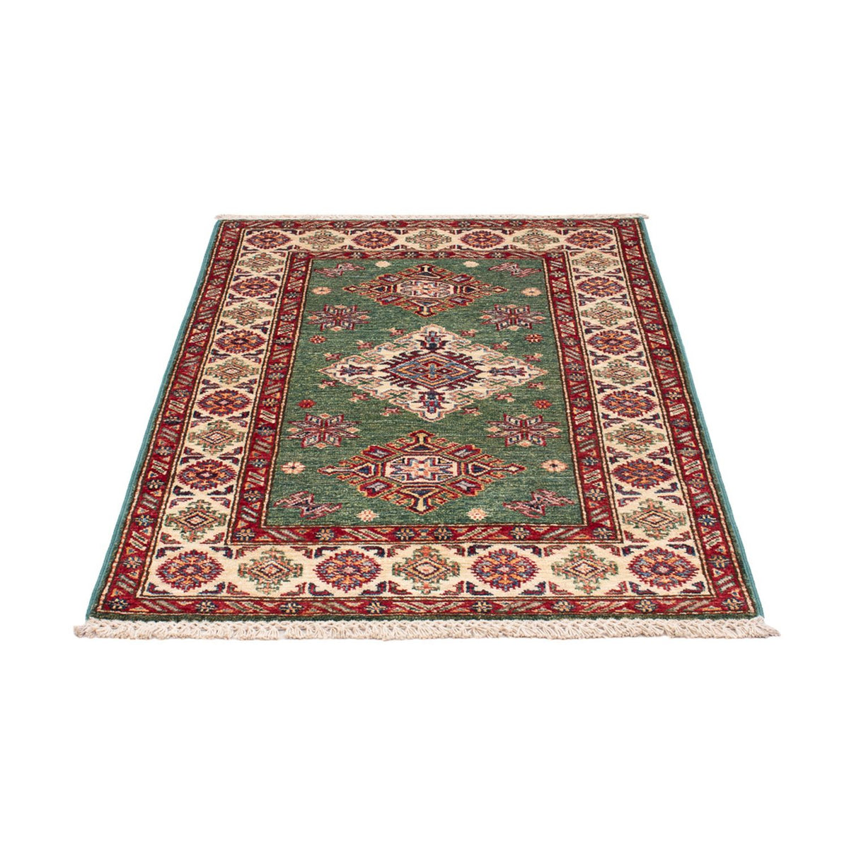 Alfombra Ziegler - Kazak - Real - 121 x 78 cm - verde
