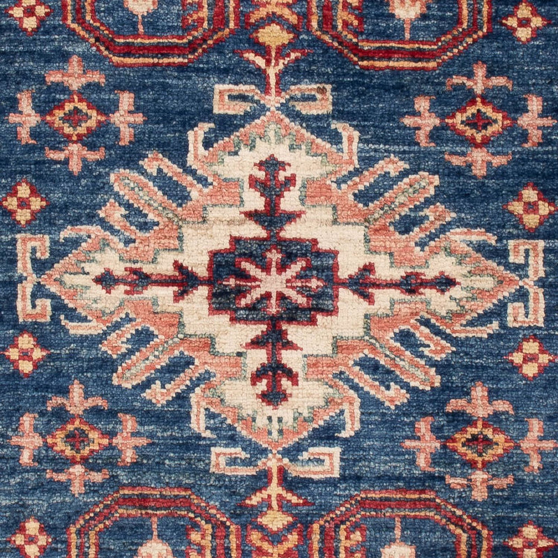 Alfombra Ziegler - Kazak - Real - 122 x 80 cm - azul