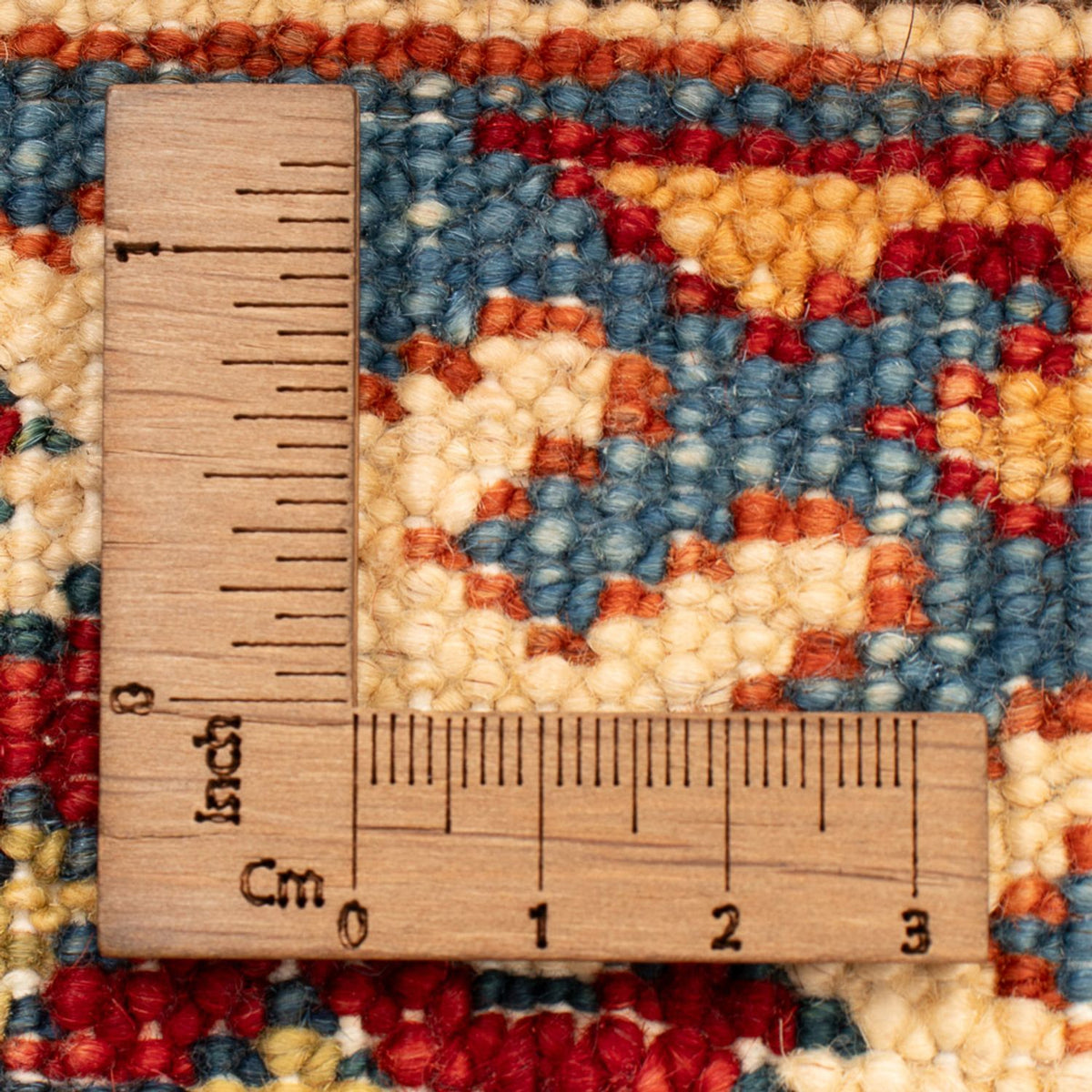 Alfombra Ziegler - Kazak - Real - 121 x 92 cm - azul