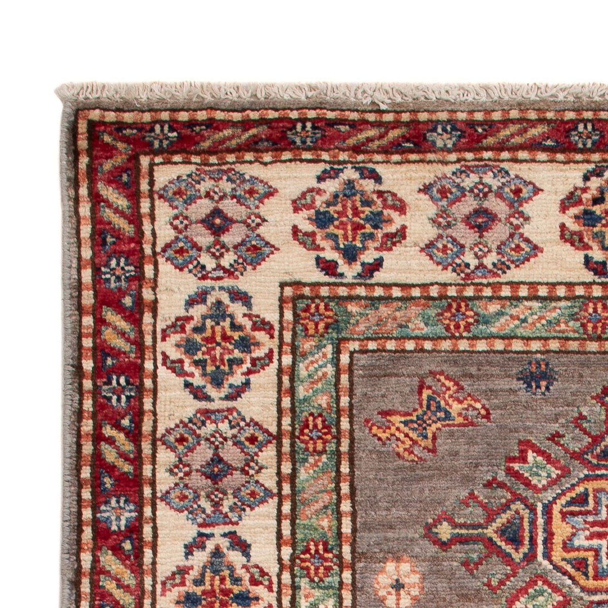 Alfombra Ziegler - Kazak - Real - 127 x 78 cm - taupe