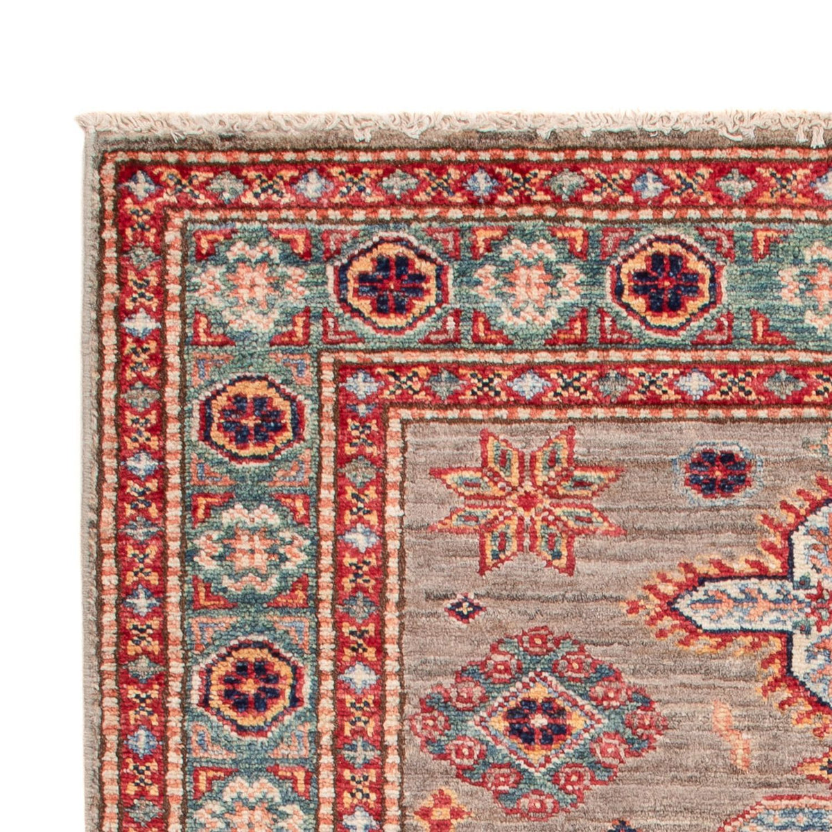 Alfombra Ziegler - Kazak - Real - 123 x 77 cm - taupe