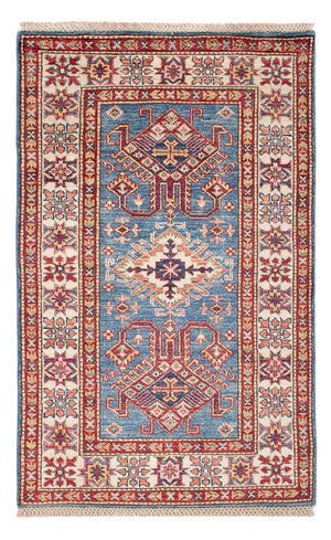 Alfombra Ziegler - Kazak - Real - 125 x 80 cm - azul