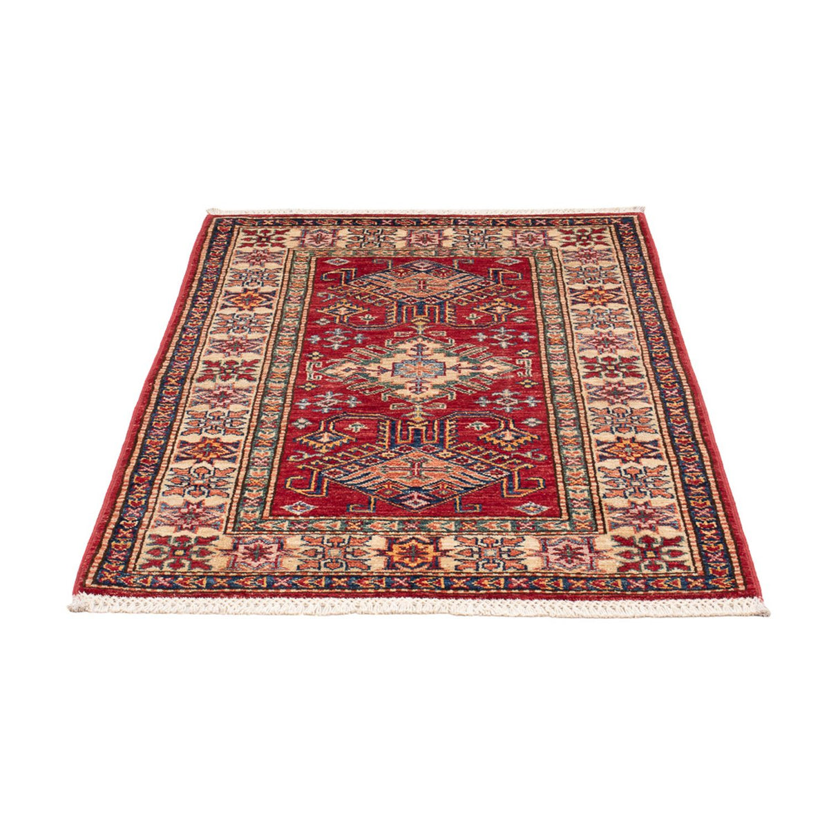 Alfombra Ziegler - Kazak - Real - 114 x 81 cm - rojo