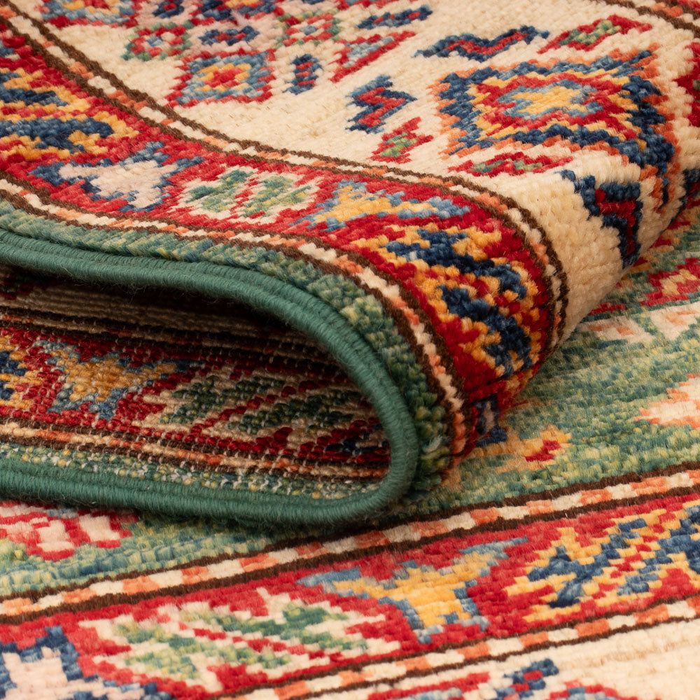 Alfombra Ziegler - Kazak - Real - 122 x 78 cm - verde