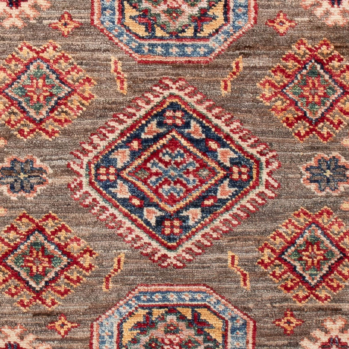 Alfombra Ziegler - Kazak - Real - 120 x 76 cm - marrón oscuro