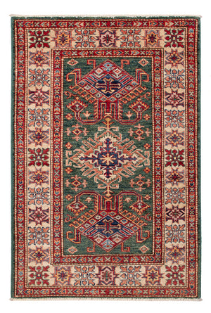 Alfombra Ziegler - Kazak - Real - 119 x 78 cm - verde