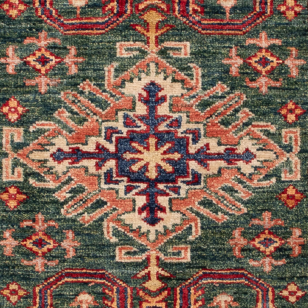 Alfombra Ziegler - Kazak - Real - 119 x 78 cm - verde