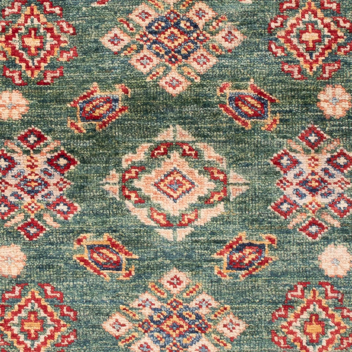 Alfombra Ziegler - Kazak - Real - 118 x 80 cm - verde