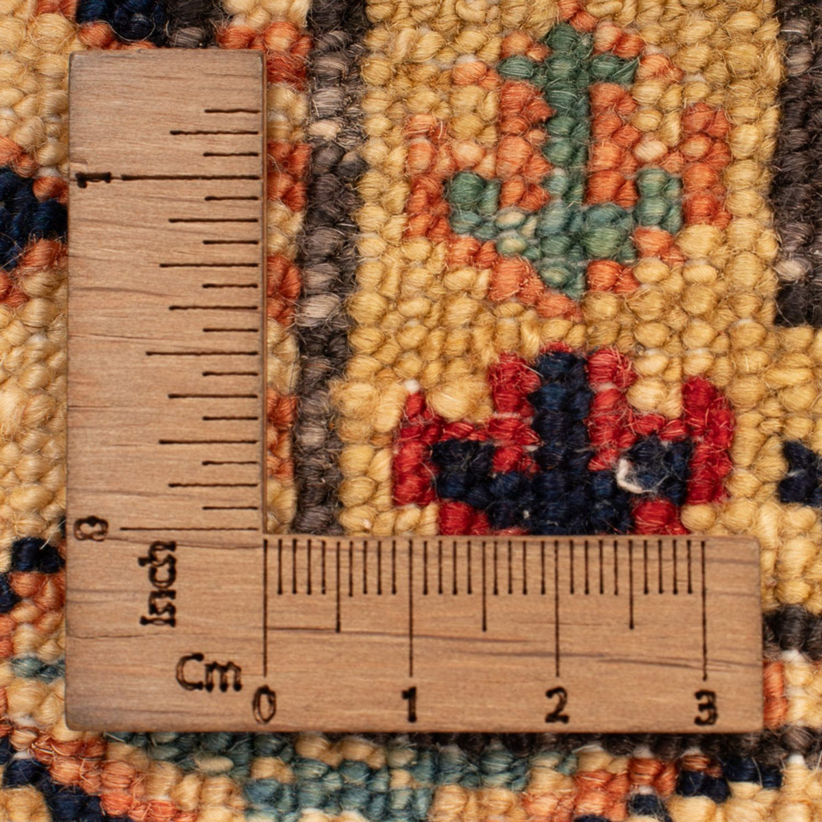 Alfombra Ziegler - Kazak - Real - 101 x 77 cm - azul