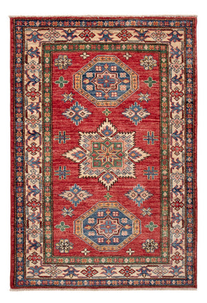 Alfombra Ziegler - Kazak - Real - 126 x 85 cm - rojo