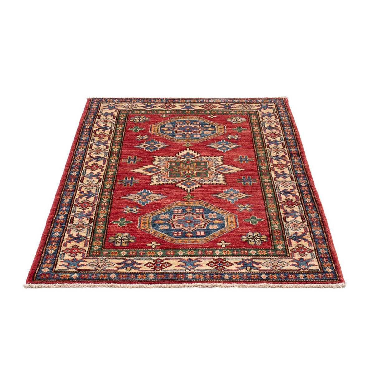 Alfombra Ziegler - Kazak - Real - 126 x 85 cm - rojo