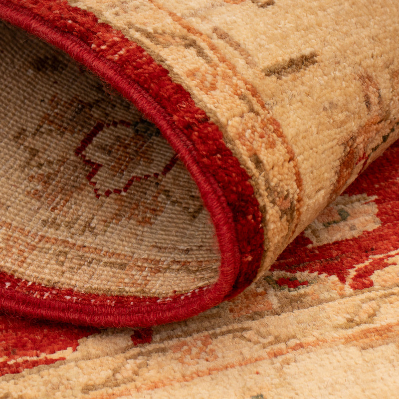 Alfombra Ziegler - 119 x 80 cm - rojo burdeos