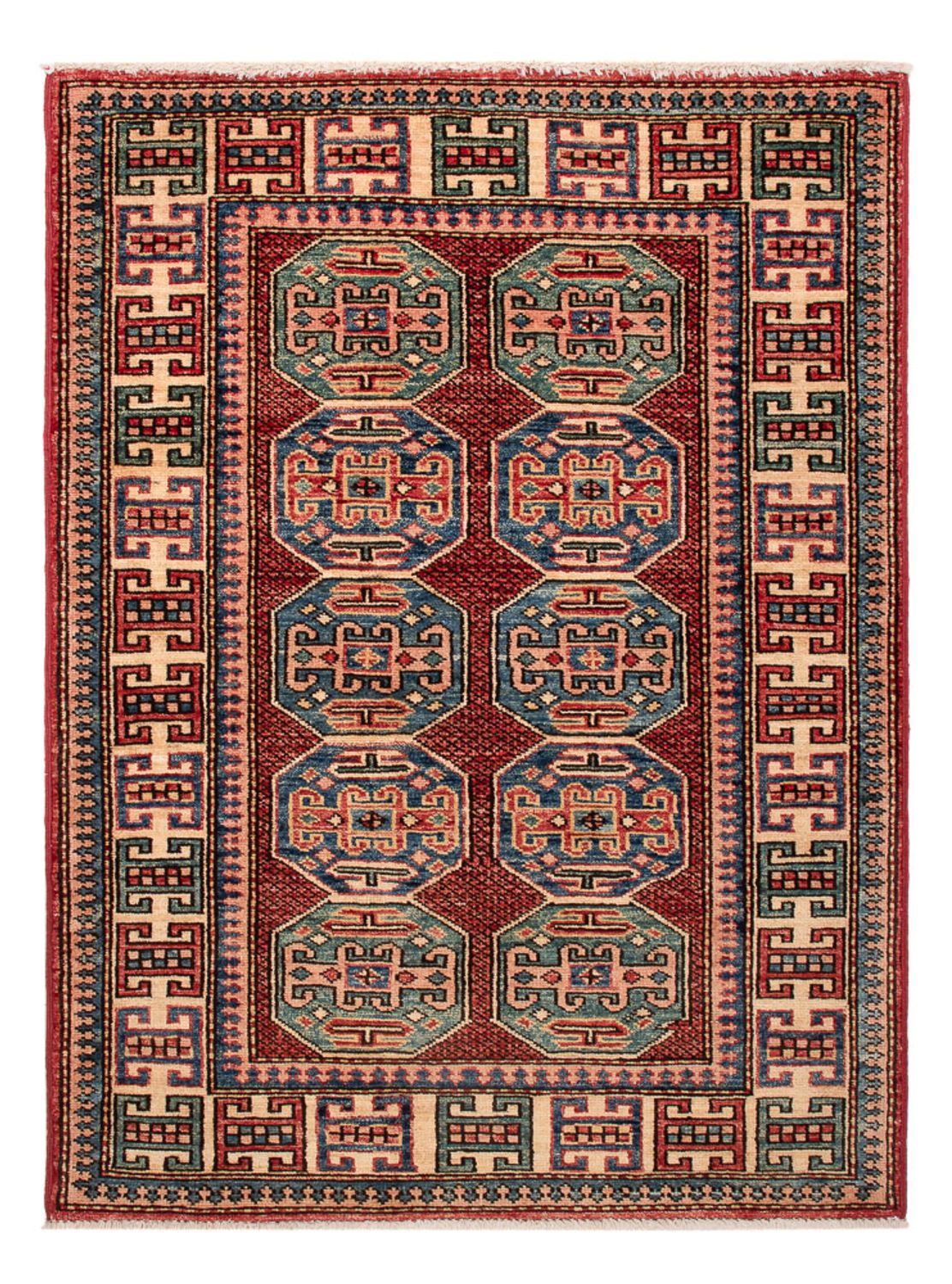 Alfombra Ziegler - Kazak - Real - 108 x 78 cm - rojo