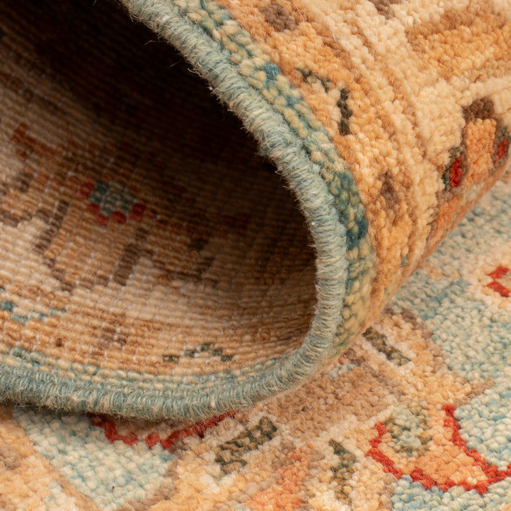 Alfombra Ziegler - 91 x 60 cm - verde claro