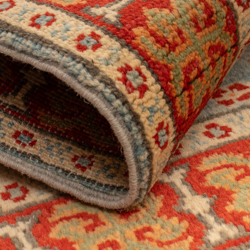 Alfombra Ziegler - Kazak - 86 x 62 cm - azul claro