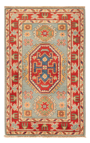 Alfombra Ziegler - Kazak - 94 x 58 cm - turquesa