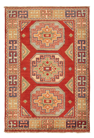 Alfombra Ziegler - Kazak - 92 x 62 cm - rojo