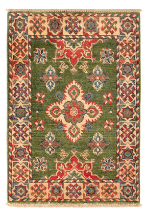 Alfombra Ziegler - Kazak - 86 x 60 cm - verde