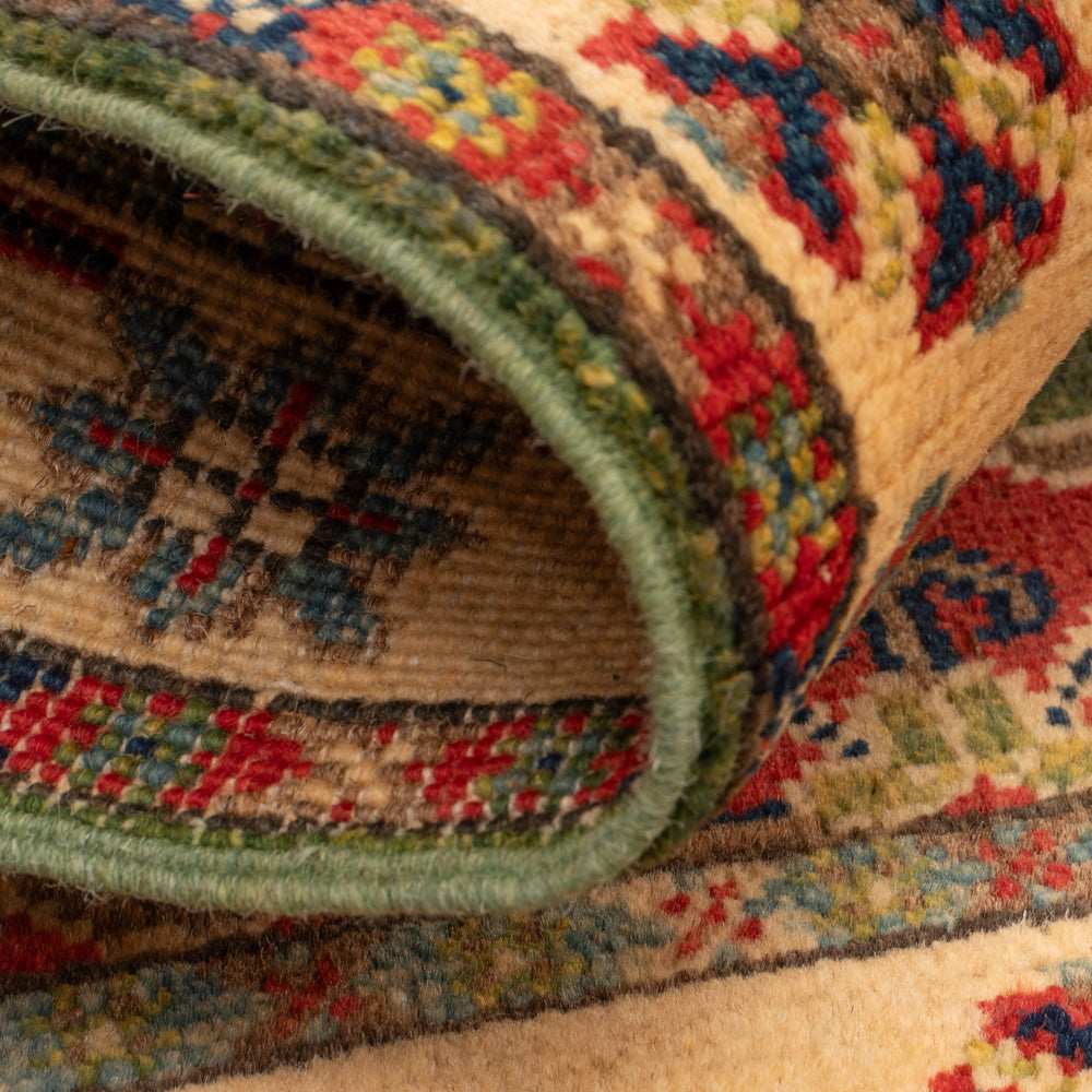 Alfombra Ziegler - Kazak - 94 x 60 cm - verde