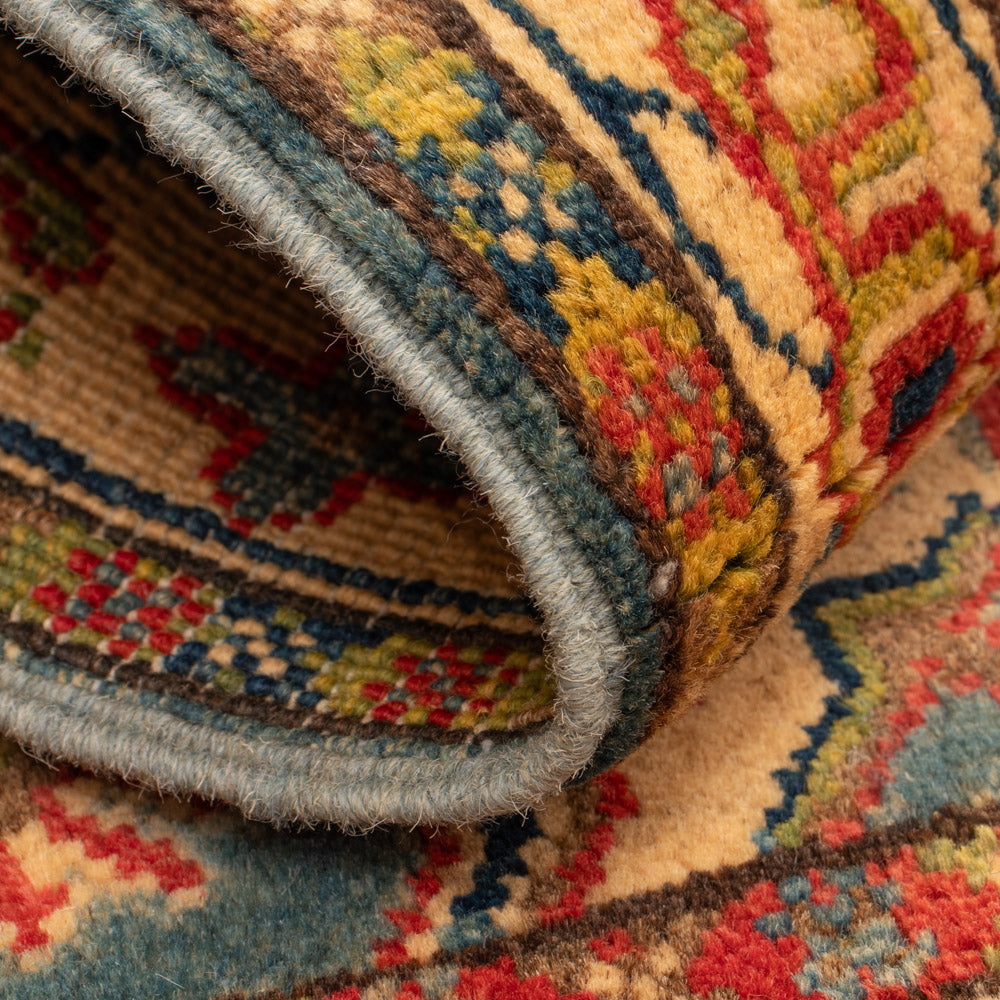 Alfombra Ziegler - Kazak - 105 x 59 cm - azul