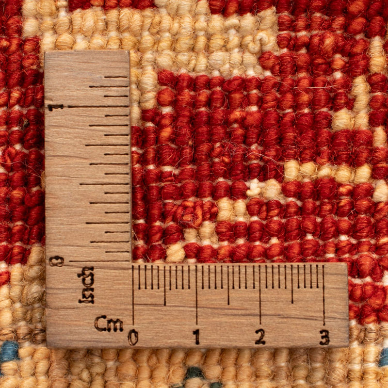 Alfombra Ziegler - 86 x 59 cm - rojo burdeos