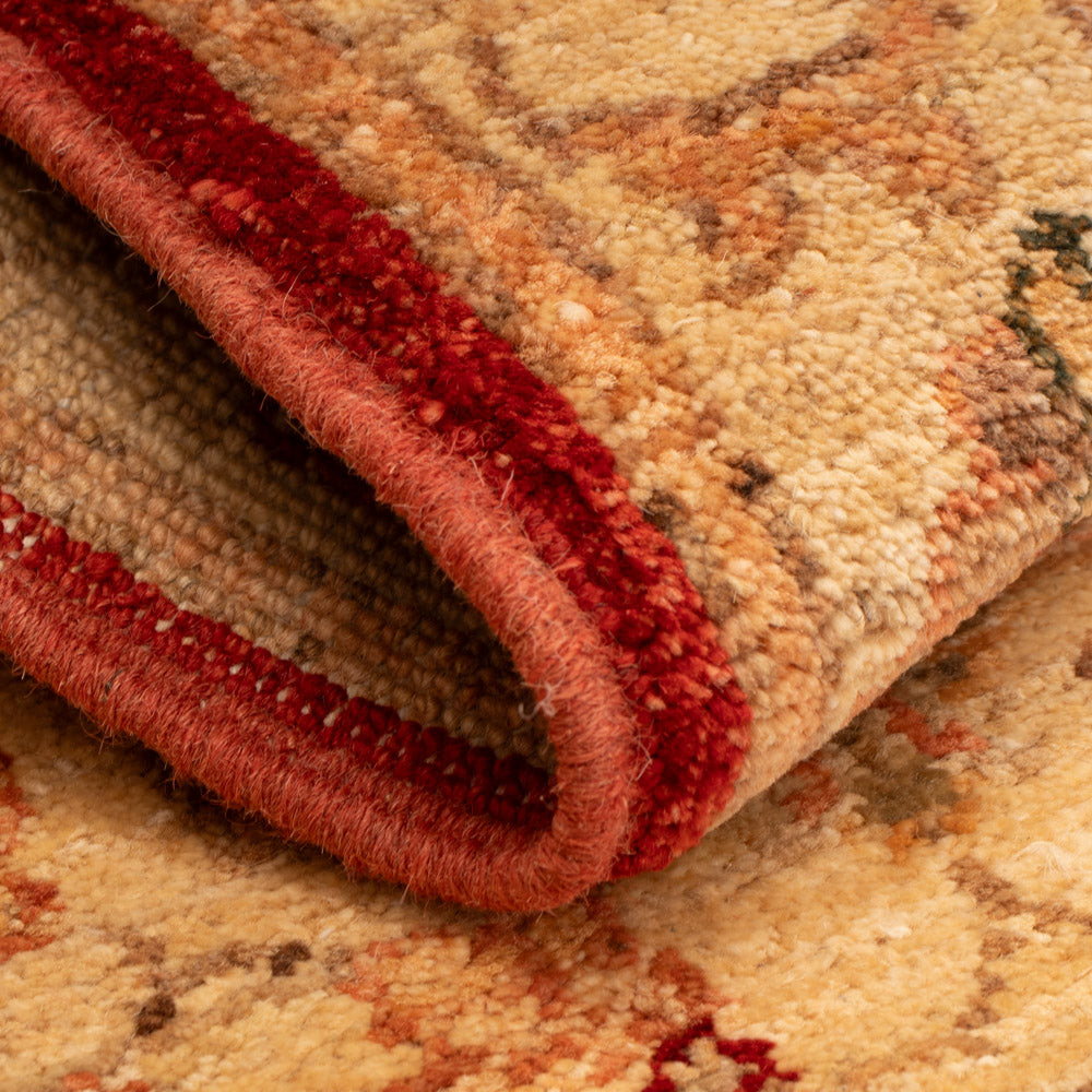 Alfombra Ziegler - 70 x 55 cm - rojo burdeos