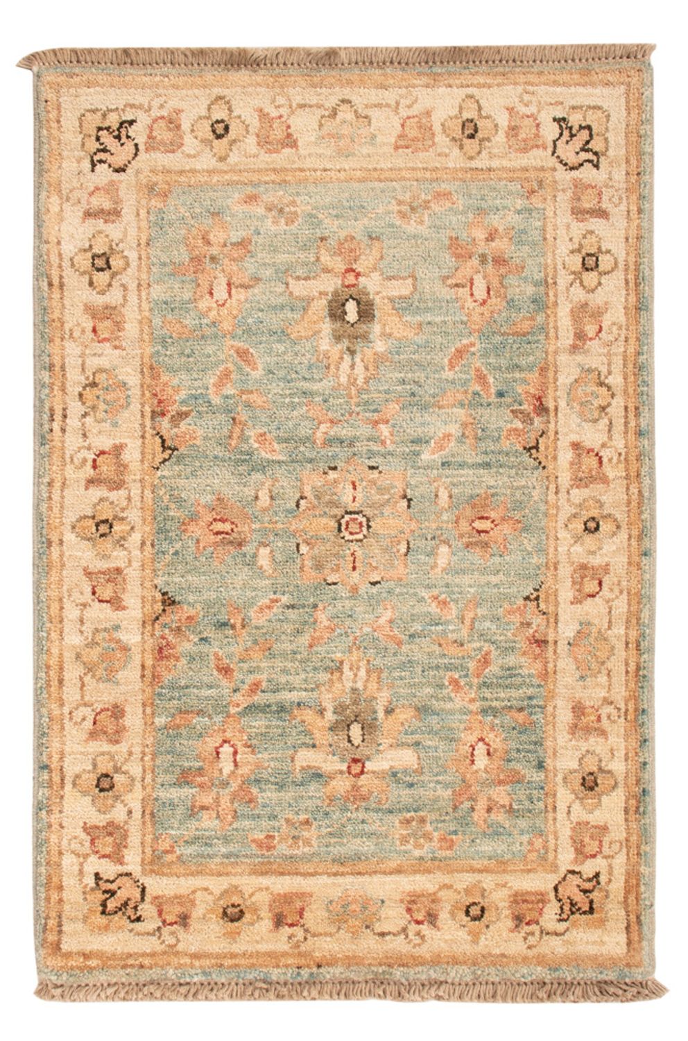 Alfombra Ziegler - 73 x 50 cm - azul claro