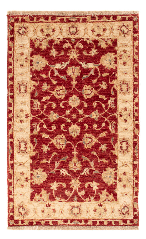 Alfombra Ziegler - 90 x 60 cm - rojo burdeos