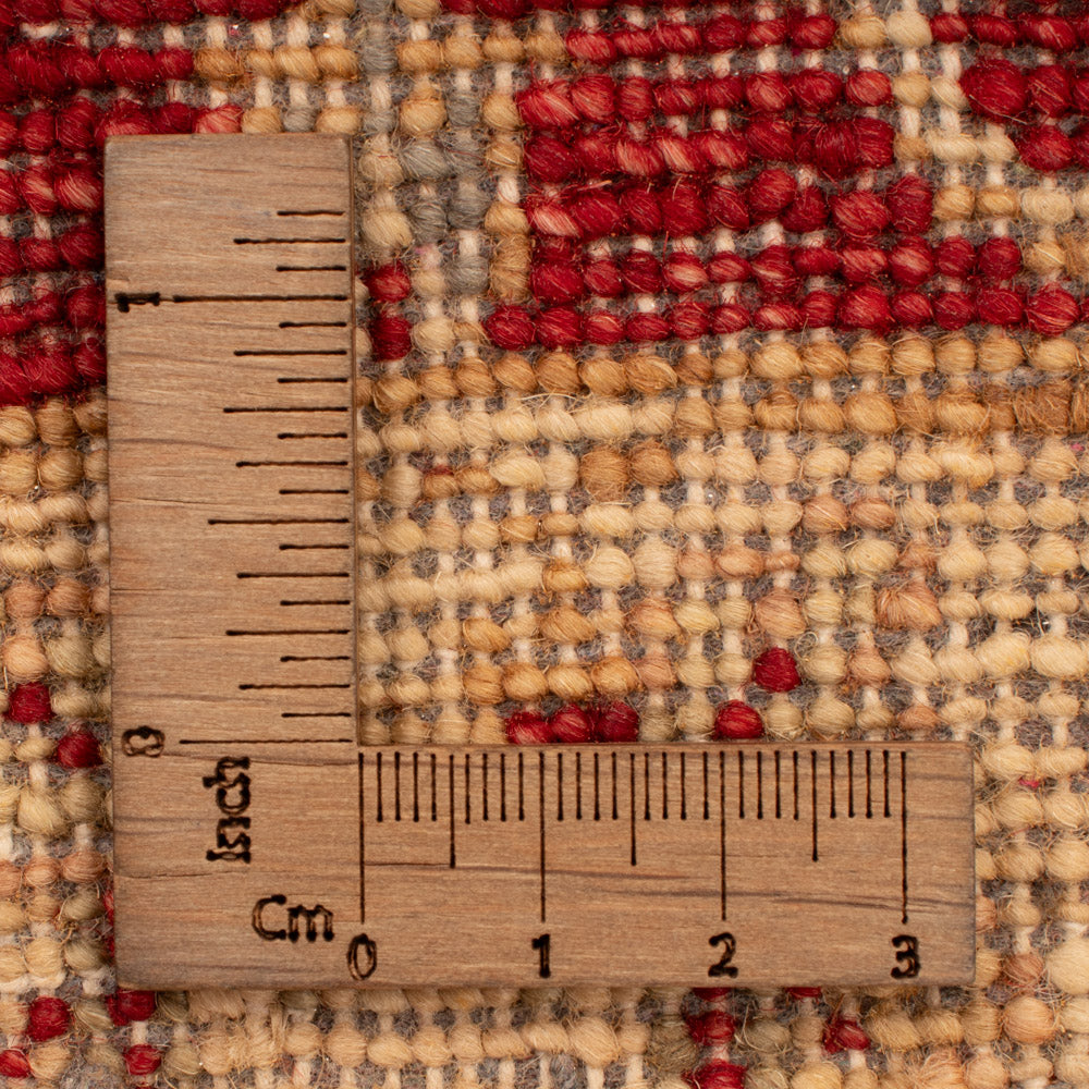 Alfombra Ziegler - 90 x 60 cm - rojo burdeos