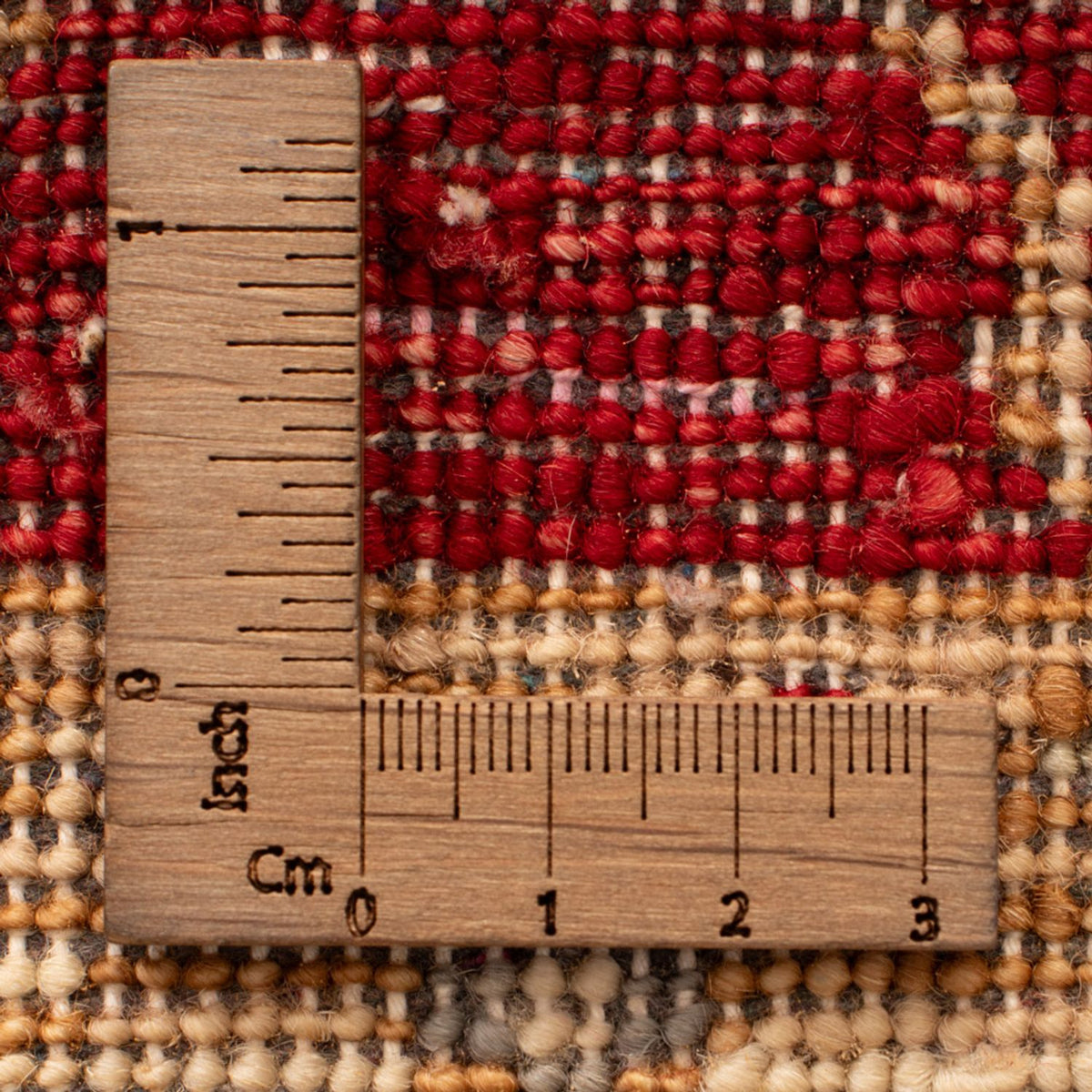 Alfombra Ziegler - 90 x 60 cm - rojo burdeos