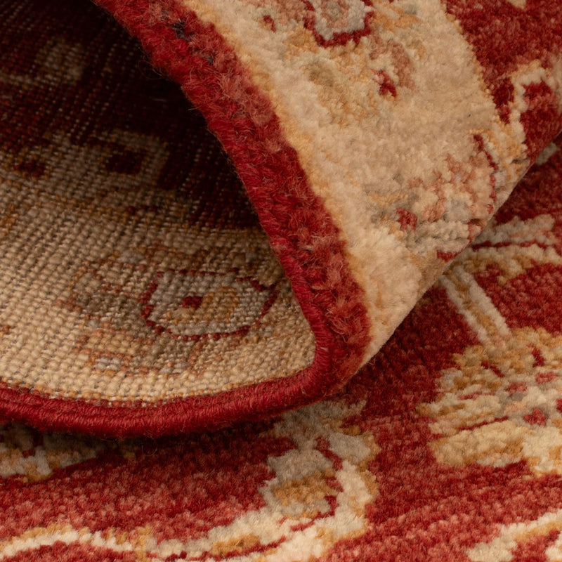 Alfombra Ziegler - 90 x 60 cm - rojo burdeos