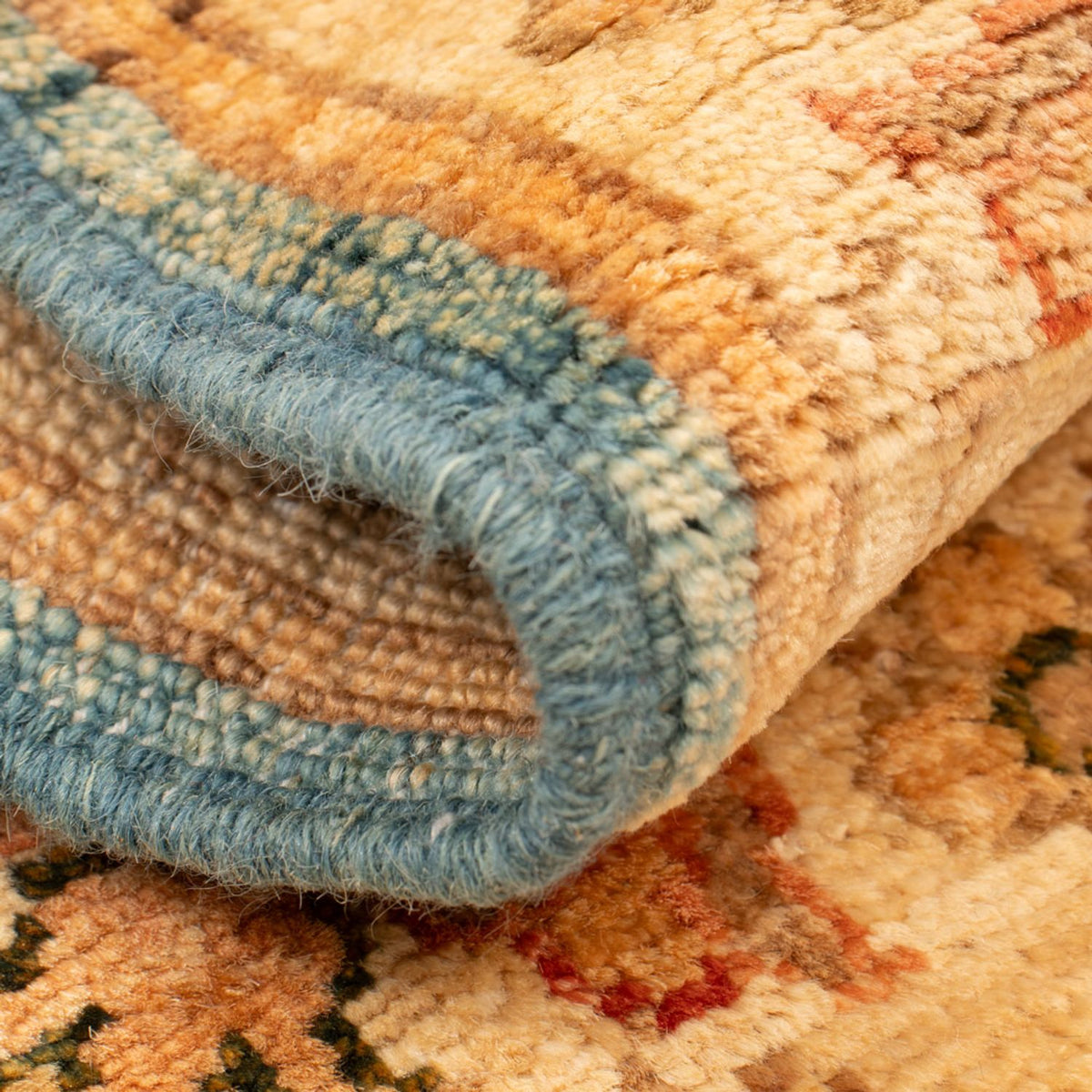 Alfombra Ziegler - 69 x 52 cm - turquesa